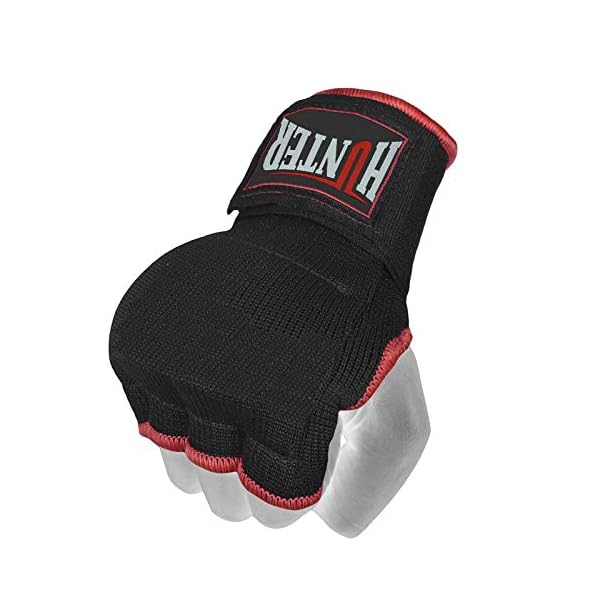 Hunter Padded Inner Gloves Training Gel Elastic Hand Wraps for Boxing