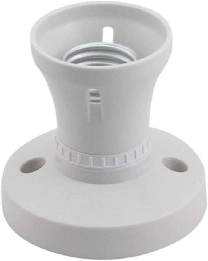 QYEW E27 Light Bulb Holder Lamp Base Wall Adapter Ceiling Socket Converter