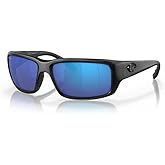 Costa Del Mar Sunglasses For Men Fantail Mens Polarized Sunglasses 580G 59 | Polarized Fishing Glasses with UV Protection - Costa Sunglasses for Boating, Beach &amp; Driving - 580G, 59