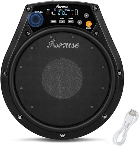Asmuse 8" Practice Pad Electronic Portable Drum