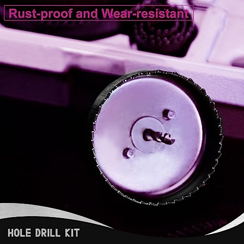 JOHOUSE Hole Saw Kit, 18PCS Hole Saw Set 3/4\