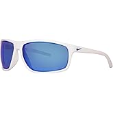 Nike Mens ADRENALINE M Sunglasses (WHITE/GREY)