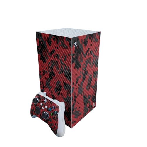 Carbon Fiber Gaming Skin Compatible with Microsoft Xbox Series X Digital Editio…