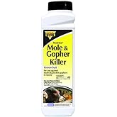 REVENGE Moletox Mole &amp; Gopher Killer Poison Bait Granules, 1 lb. Ready-to-Use Control for Pocket Gophers in Lawn