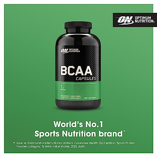 Optimum Nutrition Instantized BCAA Capsules, Keto Friendly Branched Chain Essential Amino Acids