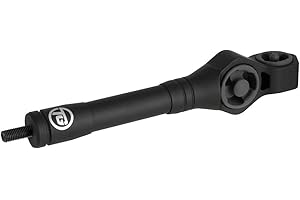 TRUGLO Cadence Vibration-Dampening Noise Reducing Lightweight 8" Hunting Archery Bow Stabilizer for Improved Bow Balance & Stability