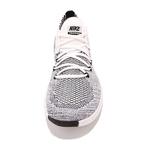 nike free tr flyknit 3 white black