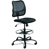 Safco Products Vue Mesh Extended-Height Chair 3395BL, Ergonomic, Breathable Mesh Back