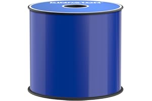 Kingston Premium Vinyl Label Tape, Blue, 4" x 150' for DuraLabel, LabelTac, VnM SignMaker, SafetyPro, Viscom and Others