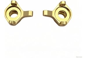 ZRRC Brass Steering Knuckle Counterweight for Axial SCX24 Gladiator Chevrolet C10 Deadbolt Wrangler JLU B17 Betty Bronco Upgrade Parts