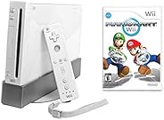 Wii Console with Mario Kart Wii Bundle - White (Renewed)