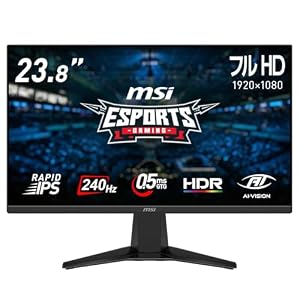 【Amazon.co.jp限定】MSI ゲーミングモニター MAG 245F X24 23.8インチ