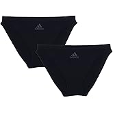 adidas womens Seamless Micro Stretch Underwear Bikini Panty
