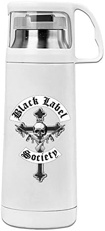 Coreco Black Label Society Logo Stainless Steel Mug / 350mL Coffee Thermos & Vacuum Flask