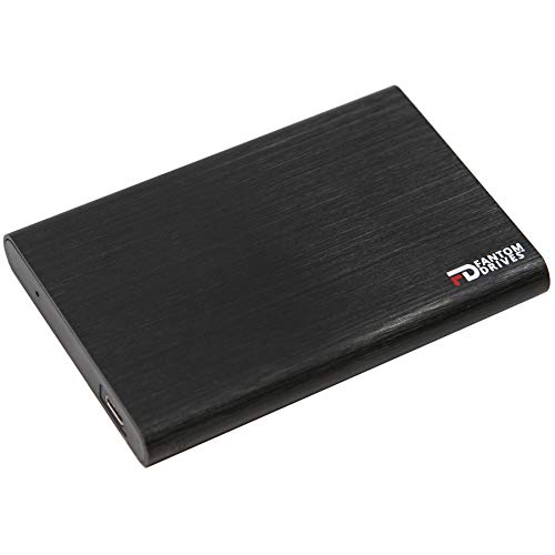 Fantom Drives 2TB Portable SSHD (Solid State Hybrid Drive) USB 3.1