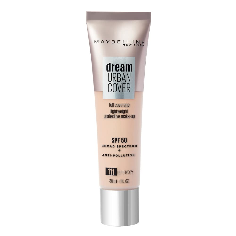 Maybelline Dream Urban Cover Full Coverage Foundation 30ml - 111 Cool Ivory