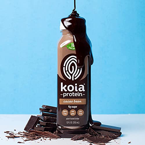 Koia Protein Variety 12Pack Ready To Drink Plant Protein Shakes (12 oz) Dairy Free, Gluten
