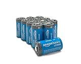 Amazon Basics 12-Pack CR123A Lithium Batteries, 3