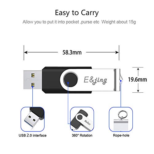 USB Flash Drive 1TB, E&jing 1TB Thumb Drive Compatible with Computer