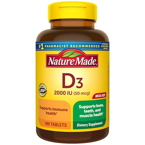 Nature Made Vitamin D3 400 Tablets