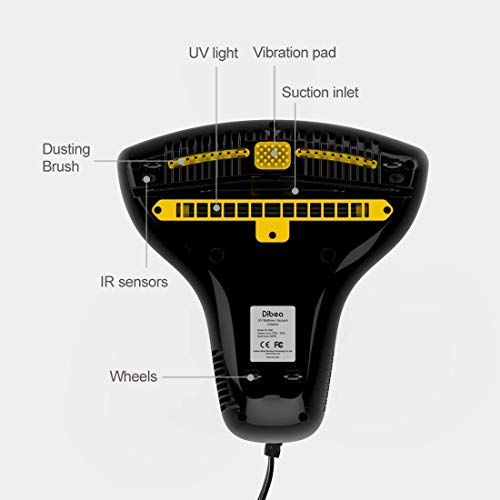 Dibea UV Bed Mattress Vacuum Cleaner UV Vacuum Cleaner with 15Kpa