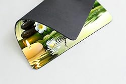 Smooffly Nature Gaming Mouse Pad,Spa Stones in