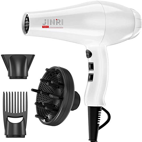 Professional Salon Infrared Hair Dryer, Powerful 1875 watt Negative