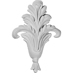 Ekena Millwork 3"W x 4 1/2"H x 1/2"P Small Foliage