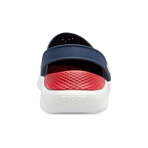 Crocs Unisex Men's and Women's LiteRide Clog, Navy/Pepper, 15 US