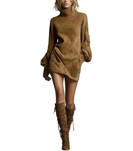 suede lace up dress Women's Faux Mini with Trim and lace OGD One Grey Day Color:All light ivory female vintage