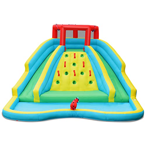 Water Slide Bounce House HONEY JOY Giant Inflatable Water Slide