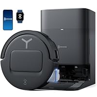 ECOVACS DEEBOT T80 OMNI 18,000 Pa Robot Vacuum Cleaner, Dual Use with Wet Cleaning, Automatic Garbage Collection, Edge Cleaning, Roller Mop, AI Recognition, Hair Removal System 3.0, Fully Automatic