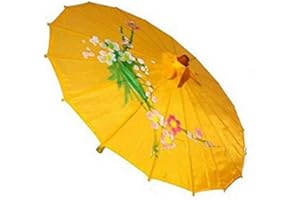 JapanBargain, Japanese Parasol Asian Chinese Nylon Umbrella Parasol for Photography Cosplay Costumes Wedding Party Home Decoration Adult Size, 32 inch