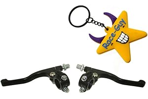 Race-Go Shorty Handle Clutch & Brake Levers for Honda CRF 100F 110F 70F 80F XR 100 200 / R 50 70 75 80 Suzuki DR-Z 110 125 Ya