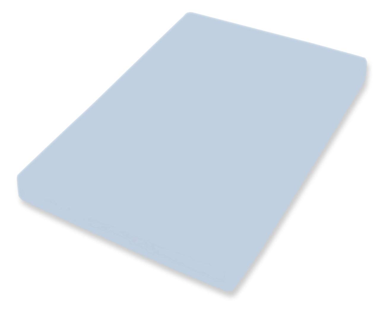 Bassetti Fitted Sheet, Cotton, Aqua, 140 x 200 cm, 160 x 220 cm