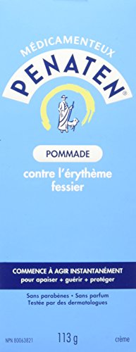 Penaten Medicated Creamy Diaper Rash Treatment, 113g