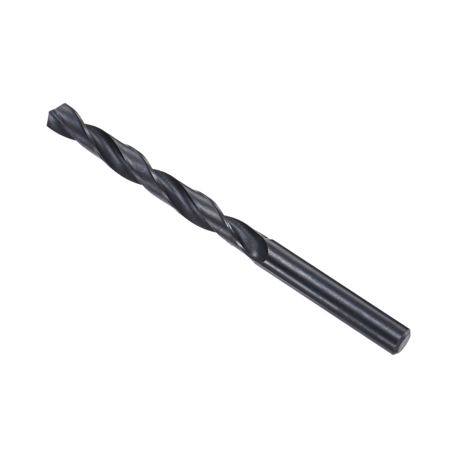 CoCud 6542 High Speed Steel Twist Drill Bits, 8.3mm Diameter 115mm Length, Black Oxide Straight Twist Jobber Drill Bit - (Applications: for Metal Woodwork Plastic Aluminum)