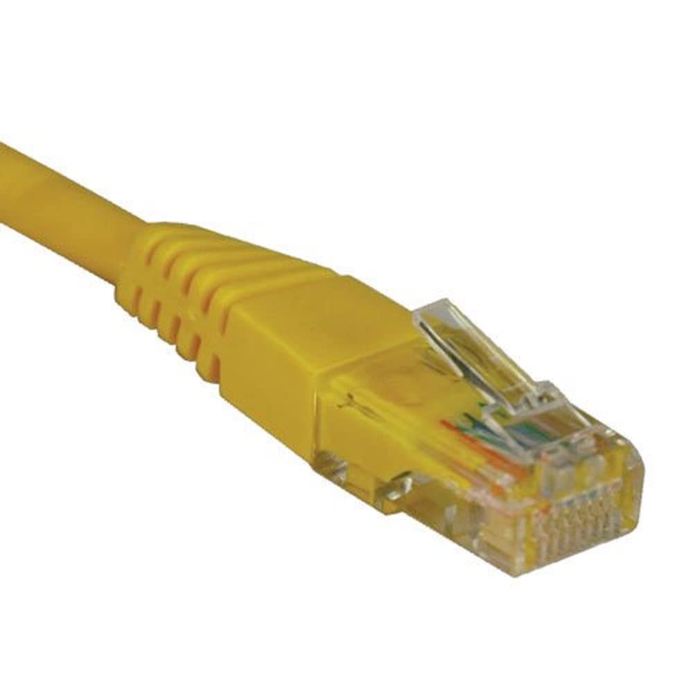 Tripp Lite Cat5e RJ45 M/M 350MHz Molded Patch Cable 4.5m - Yellow (N002-015-YW)