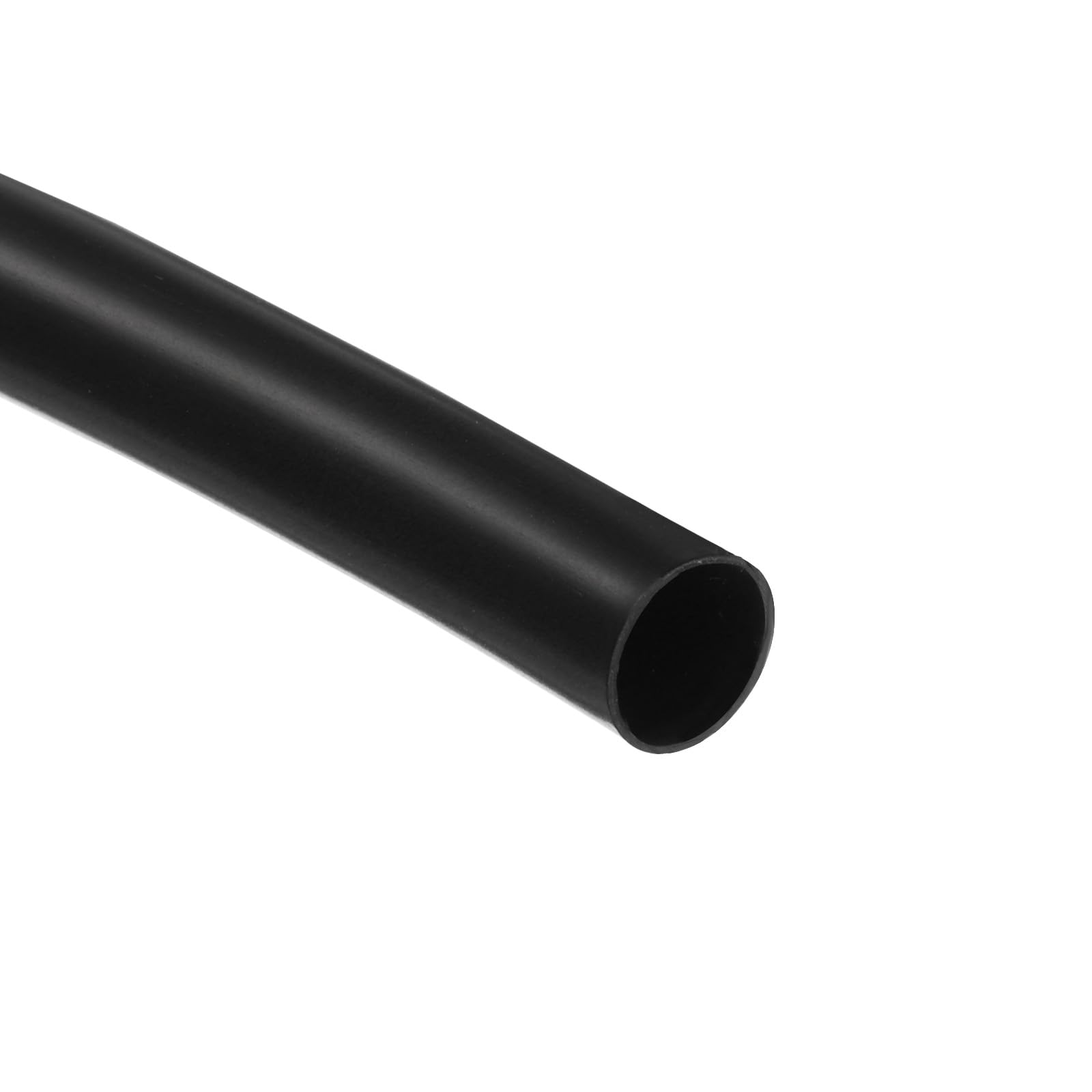 Photo 1 of UXCell Black PVC Tube Wire Harness Tubing, 9mm(3/8 inch) ID, 23ft Sleeve for Wire Sheathing Protection