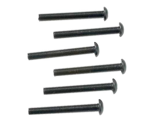 Traxxas 2581 Hex-Drive Button-Head Machine Screws, 3x25mm (set of 6)