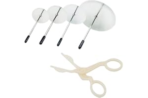 Aperture Base Set Flower Nail Flower Lifter Scissors Cake Decoration Confectionery Supplies Confectionery Tools 5-Piece Set H