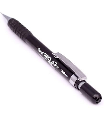 Pentel 120 DX Mechanical Pencil Set - 4 Sizes (0.3mm, 0.5mm, 0.7mm, 0.9mm) For Drafting & Writing