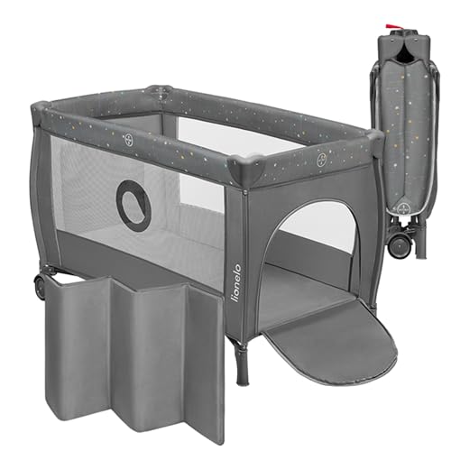 lionelo Stefi Plus Travel Cot and Playpen from Birth