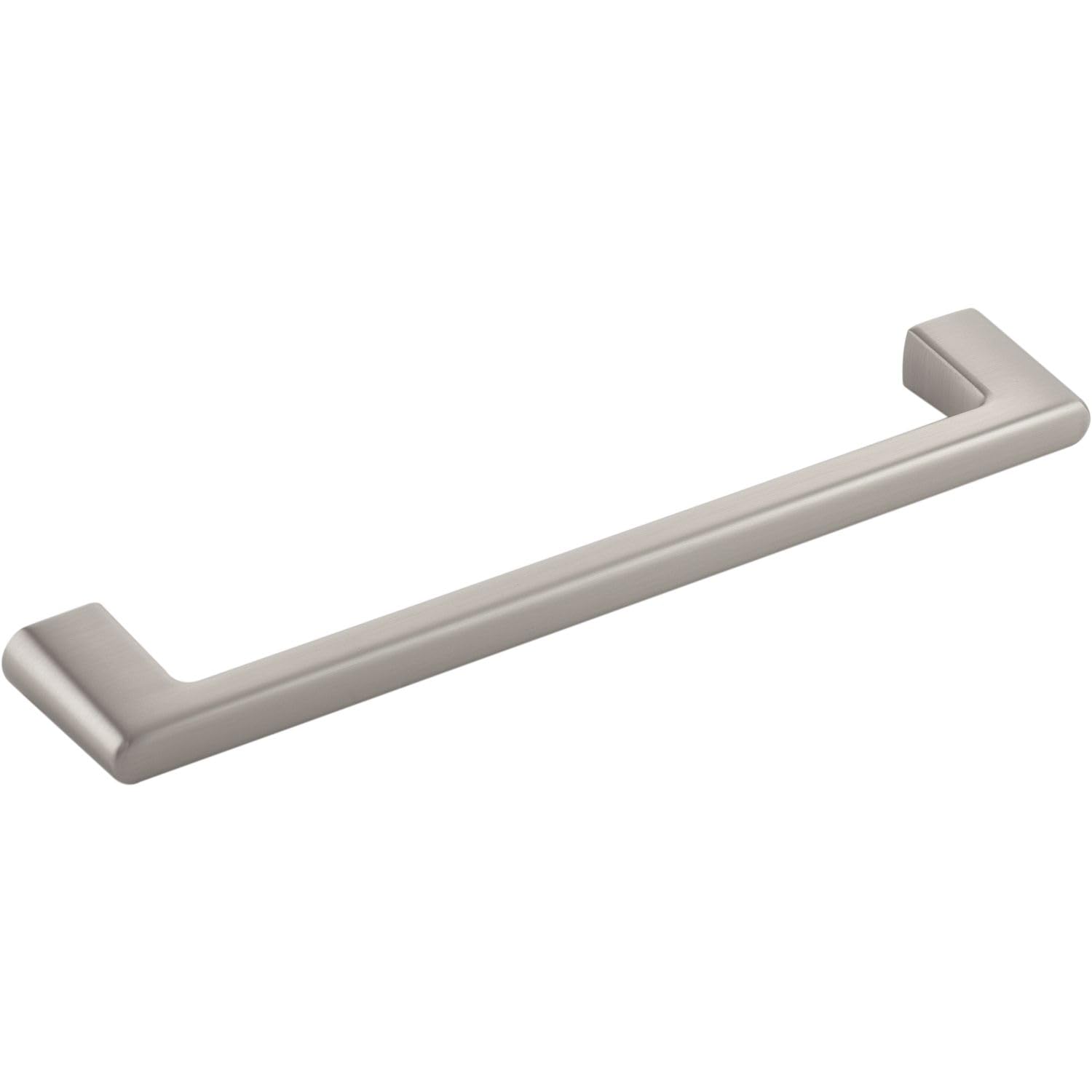 FURNIPART Diner LA Handle 160 mm Elegant Furniture Handle Width 180 mm Die-Cast Zinc Stainless Steel Effect