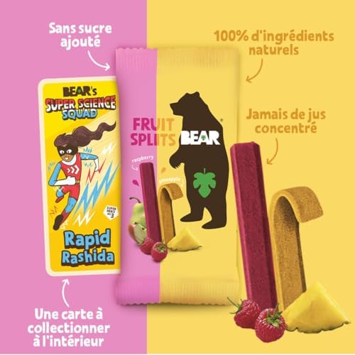 Fruit Splits Paquet Assortiment | 100% Ingrédients Naturels | 20 x 20g