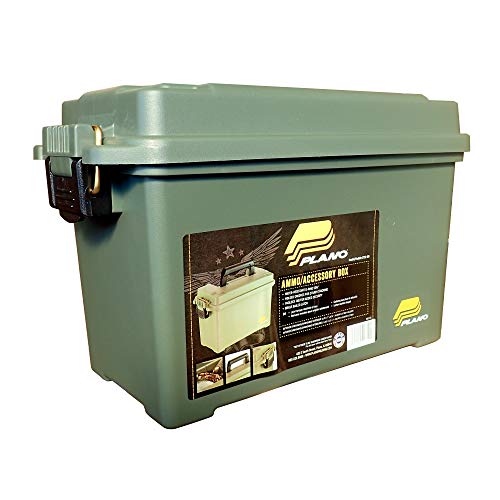Plano Field Ammo Box, OD Green, Lockable Ammunition Storage Box with