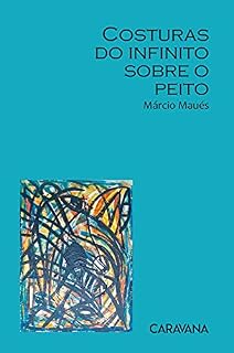 Livro Costuras do infinito sobre o peito