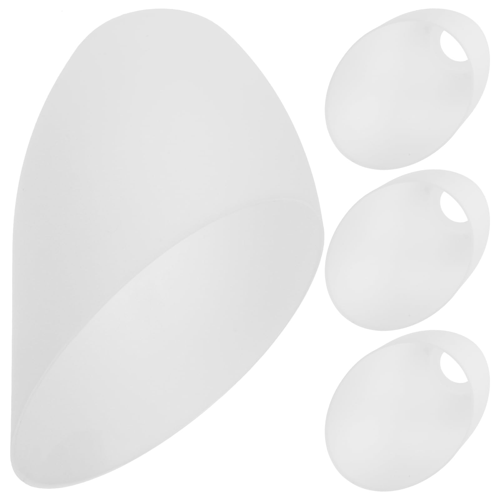IMIKEYA 4Pcs Replacement Lampshades Inclined Horseshoe Shape Lampshade Floor Lamp Light Covers for Bedroom Living Room Floor Lamp