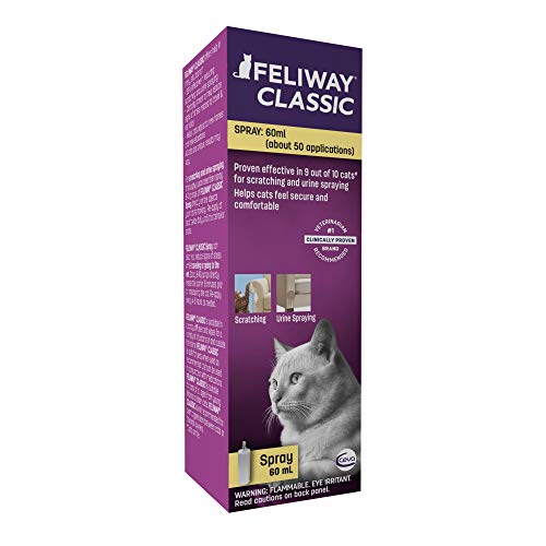 FELIWAY Classic Cat Calming Pheromone Spray (60 mL) Pricepulse
