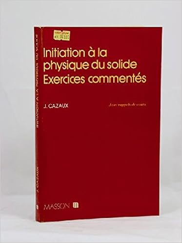 initiation la physique du solide cazaux